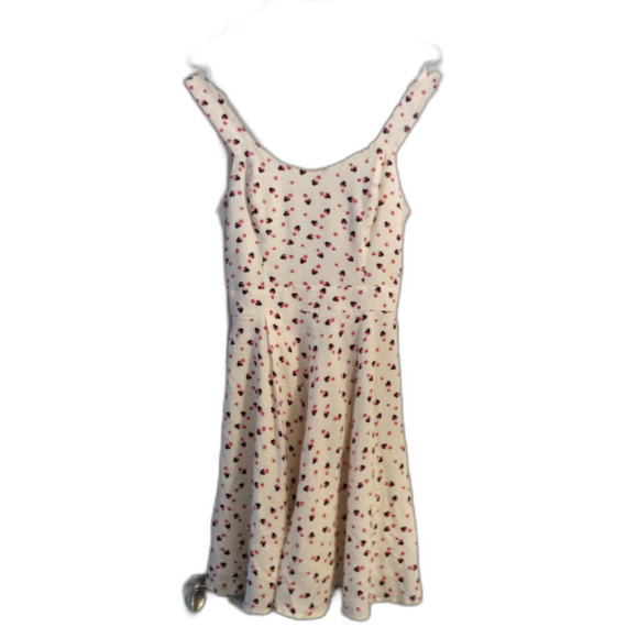 LC Lauren Conrad DISNEY Sundress Back Tie Minnie Mouse Print White Size 6 EUC - Picture 3 of 6